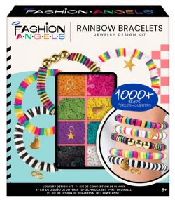 *25 FASHION ANGELS - BRACELETS ARC-EN-CIEL 1000 PERLES